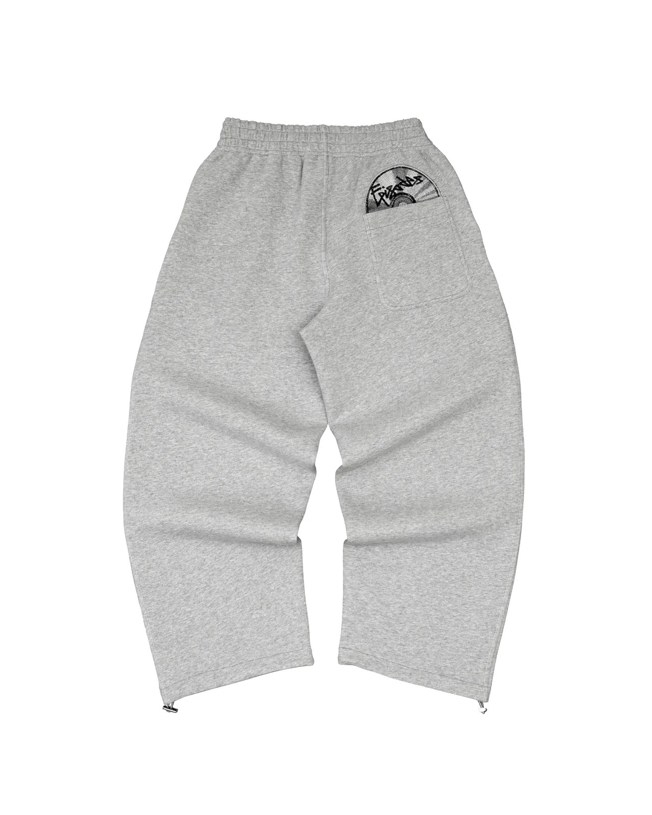 Men's gray relaxed pants